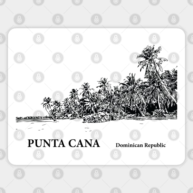 Punta Cana Dominican Republic Magnet by Lakeric